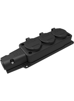 Headlamp Rubber Covered Single Phase Grounded 3 Pin Socket