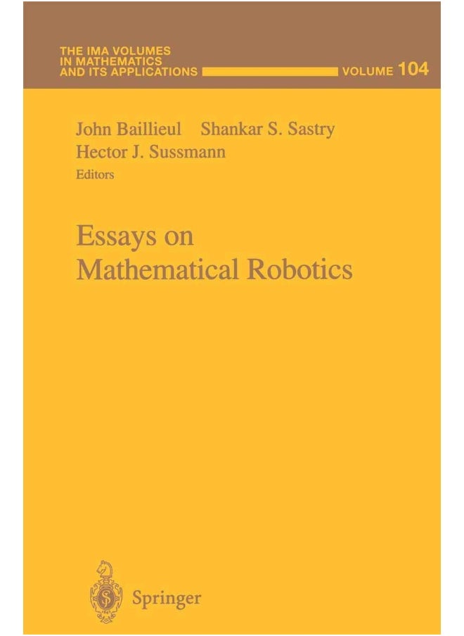 Essays on Mathematical Robotics 