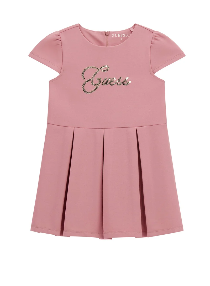 GUESS Kids Short Sleeve Punto Milano Dress