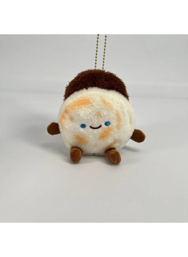 Cute Snacks Vegetables And Fruits Series Expression Plush Doll Bag Pendant Game City Catch Doll Machine Gift In Stock