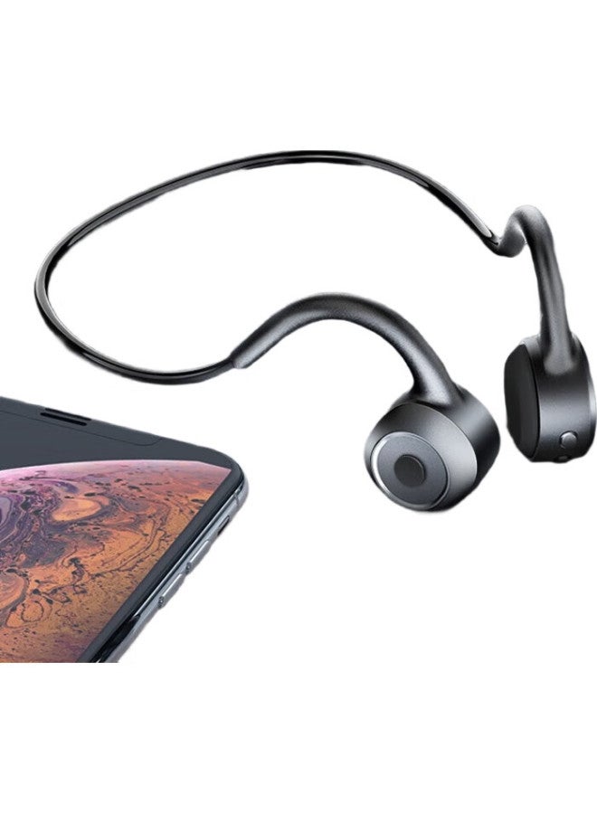 Newmine Ge05 Bone Conduction Bluetooth Headphones, Dual-Ear Hook-Style, Wireless, For Sports And Running, Over-Ear, Not In-Ear, Bone Conduction, Neckband-Style, Suitable For Huawei, Apple And Others - Image 2