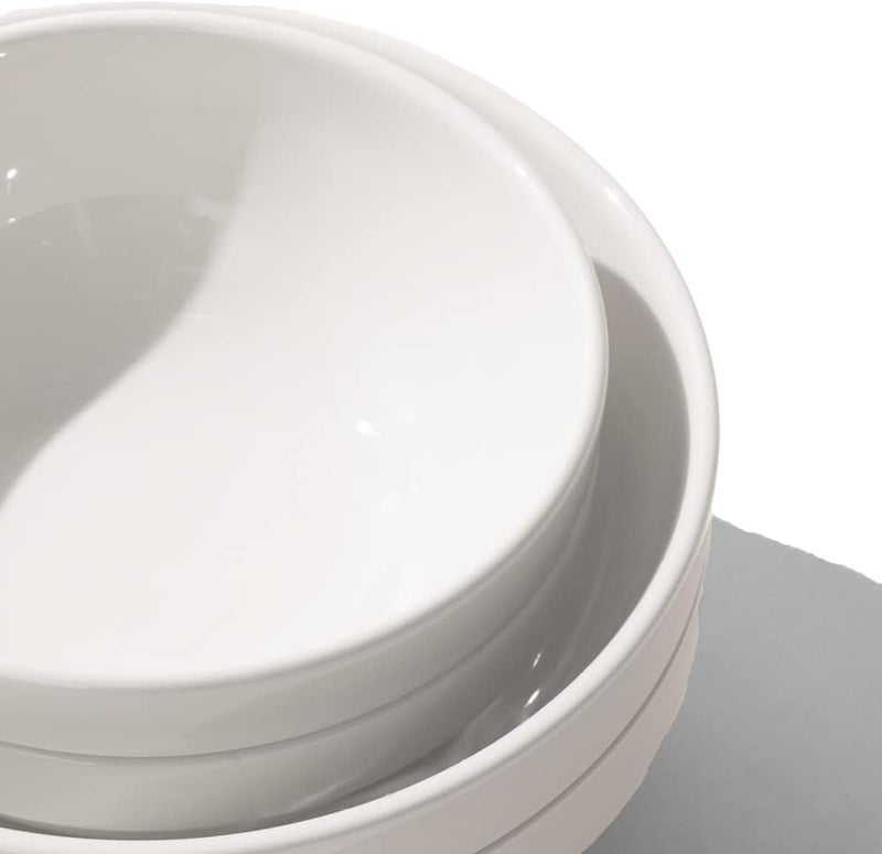 Madein Made In Cookware  Mise en Place Bowls  2 Sizes  Set of 4 White  Porcelain  Crafted in England - Image 2