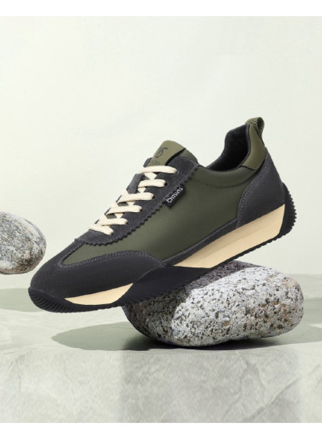 15MINS Men's Casual Canvas Shoes Retro Lace-up Fashion Sneakers Simple Versatile Durable Lace-up Men's Leisure Sports Shoes - Image 1