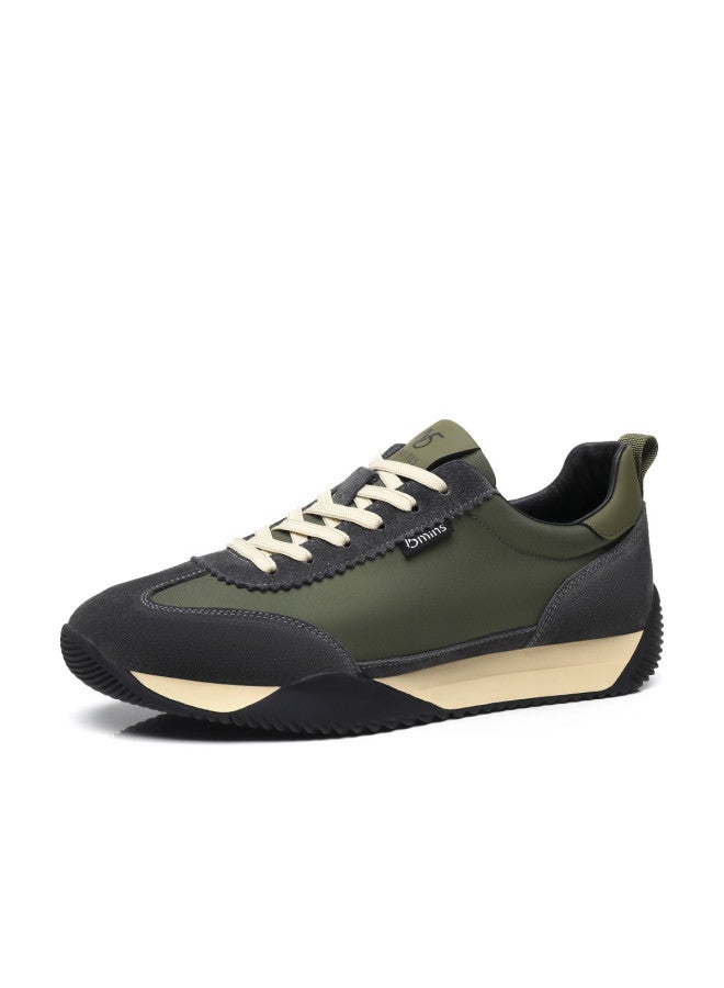 15MINS Men's Casual Canvas Shoes Retro Lace-up Fashion Sneakers Simple Versatile Durable Lace-up Men's Leisure Sports Shoes - Image 4