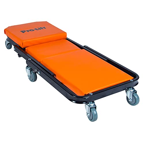 Pro Lift Pro-Lift Foldable Z Creeper - 2-in-1 Rolling Folding Car Creeper & Seat - 40" Adjustable Roller Garage Chair Lay Down or Sit, 450 LBS Capacity Under Car Roller Creeper with 6 Swivel Casters - Image 1