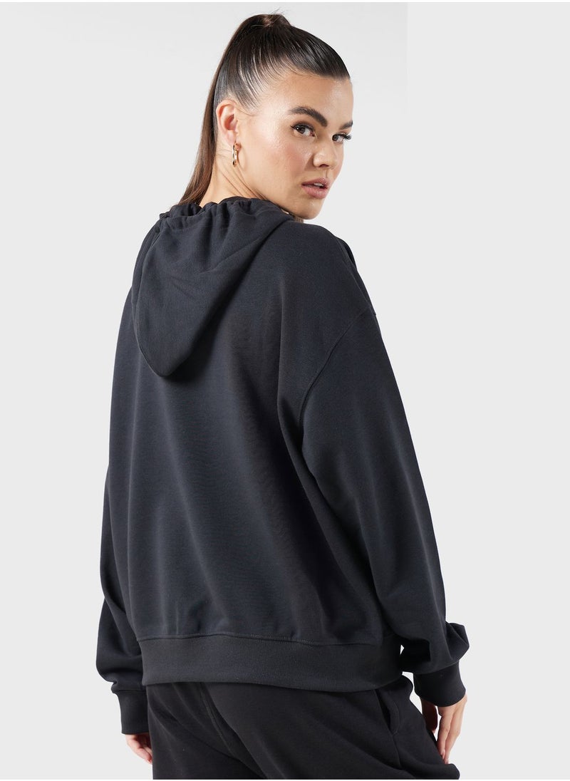 New Balance - French Terry Small Logo Hoodie - Image 1