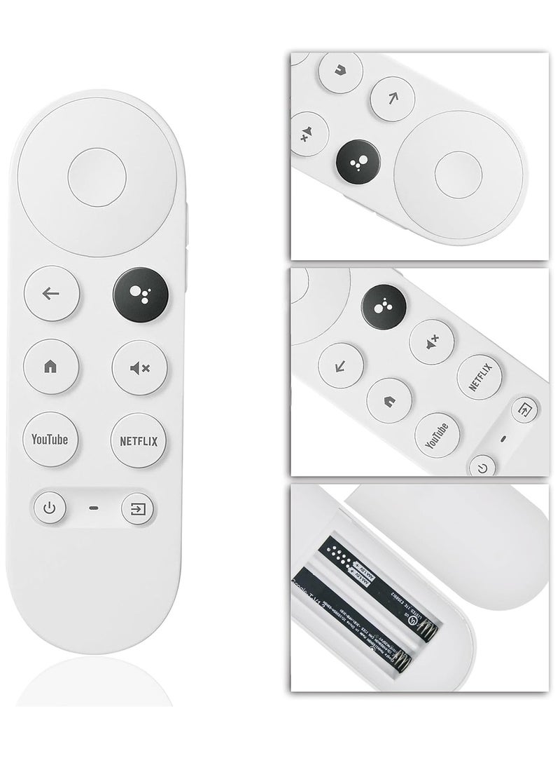 ELTRAZONE جهاز تحكم عن بعد بديل جديد لجوجل تي في كروم كاست 4K (G9N9N GA01920-US GA01923-US GA01919-US GA02463-US GA01409-US) - Image 4