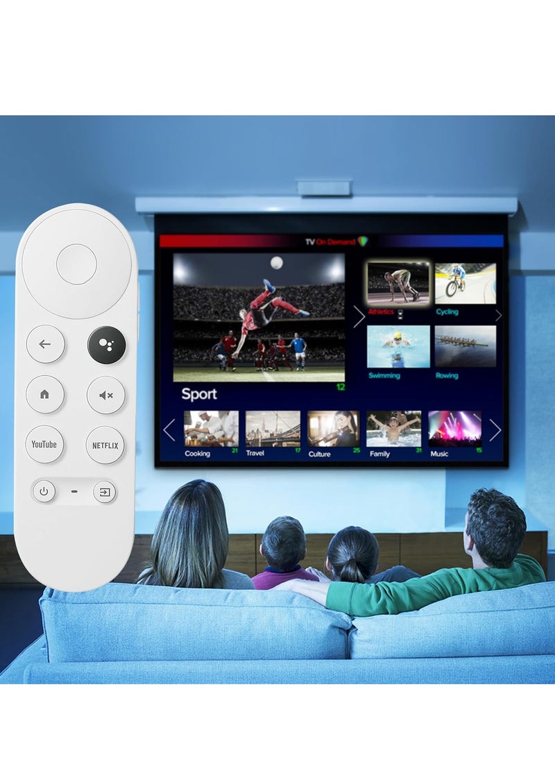 ELTRAZONE جهاز تحكم عن بعد بديل جديد لجوجل تي في كروم كاست 4K (G9N9N GA01920-US GA01923-US GA01919-US GA02463-US GA01409-US) - Image 5