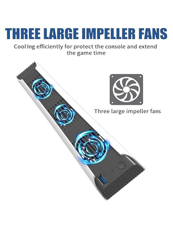 Loquat PS5 Disc Drive Universal Cooling Fan for Game Consoles PS5 Digital Edition Console Cooling Fan  - Image 2