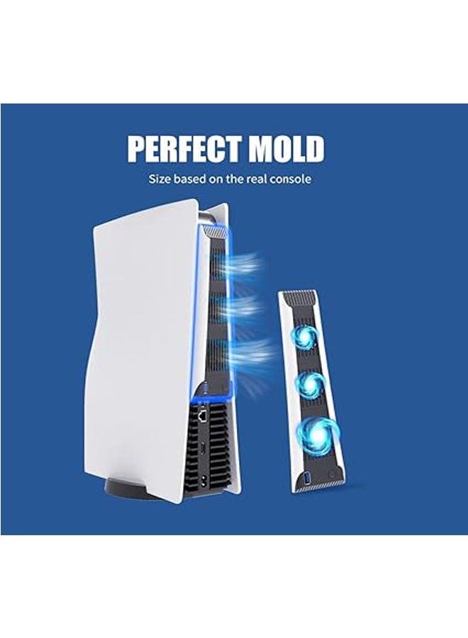 Loquat PS5 Disc Drive Universal Cooling Fan for Game Consoles PS5 Digital Edition Console Cooling Fan  - Image 5