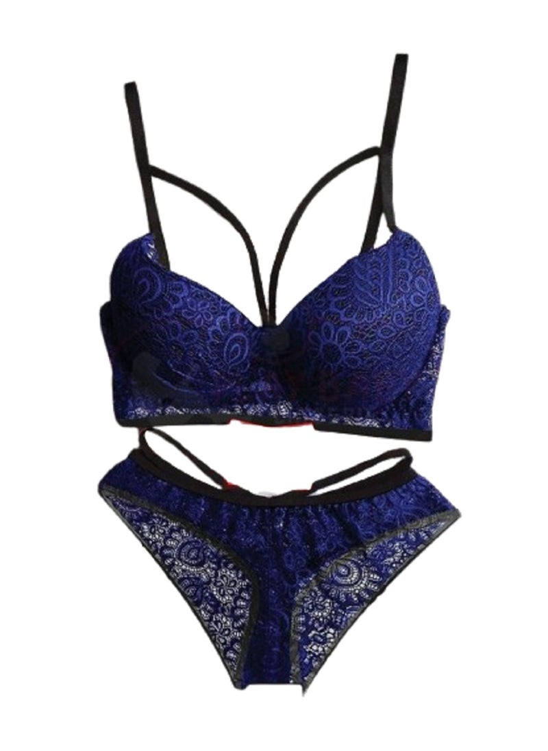 MANIKAN MANIKAN Classic Two-Piece Lace Lingerie Set 