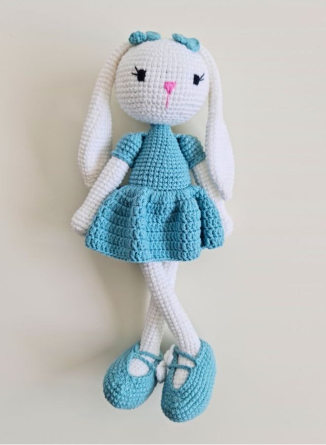 دمية كروشيه مصنوعة يدويًا فاخرة، لعبة أمigurumi محشوة رائعة وجذابة، 100% قطن، مصنوعة للأطفال وجامعي التحف، هدية مثالية وزينة لغرفة الأطفال - Image 2
