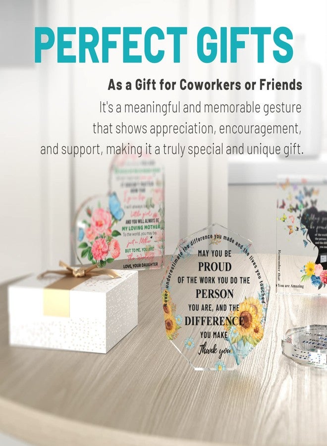 Olicard Thank You Gift for Women Inspirational Gifts Coworker Gifts Office Gift for Colleague Leaving Job Gifts Farewell Gift Appreciation Gifts for Friends Nurse Teacher Keepsake - Image 4