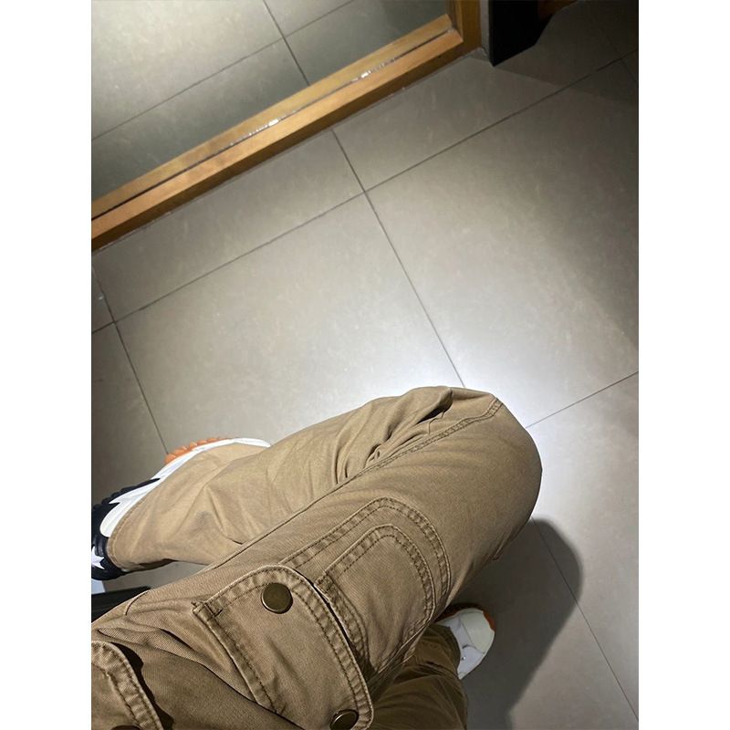 جينز يومي بتصميم كلاسيكي أوروبي-أمريكي عتيق مقاس_S - Image 3