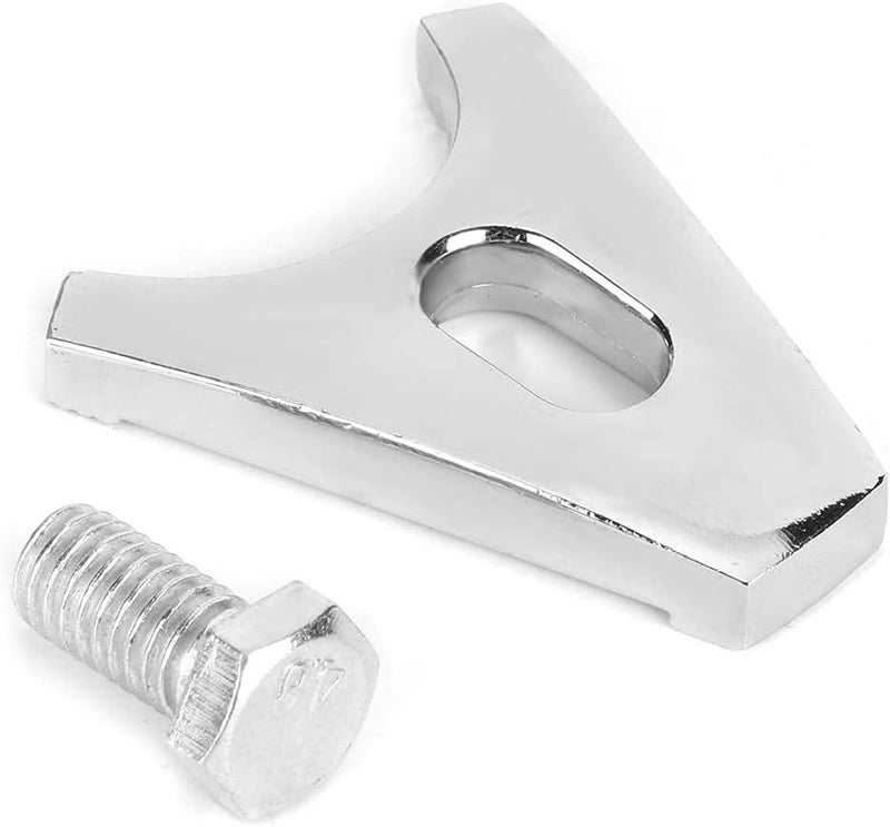 Aramox Chrome Steel Distributor Clamp Hold Down with Screw SBC Fit for CHEVY DISTRIBUTORS V8 & V6 - Image 4