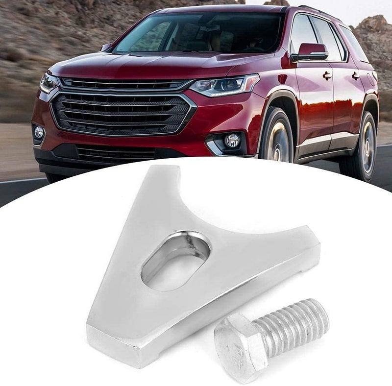 Aramox Chrome Steel Distributor Clamp Hold Down with Screw SBC Fit for CHEVY DISTRIBUTORS V8 & V6 - Image 2