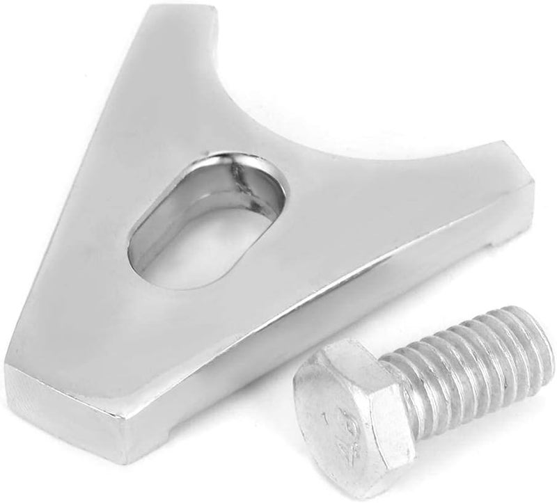 Aramox Chrome Steel Distributor Clamp Hold Down with Screw SBC Fit for CHEVY DISTRIBUTORS V8 & V6 - Image 5