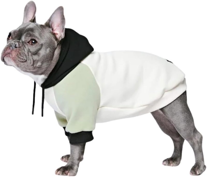 Spark Paws Dog Hoodie - Premium Quality, Butter Soft, Excellent Comfort and Fit, Soothing Fleece Interior, Suitable for All Breeds - Olive Cream - XL - Image 1