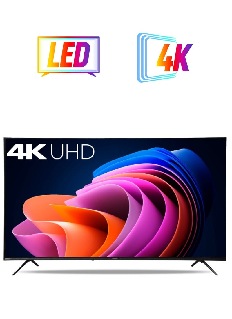 توشيرو تلفزيون توشيرو الذكي 55 بوصة بدقة 4K UHD مع نظام تشغيل WebOS مع جهاز تحكم سحري، واي فاي مدمج، تطبيقات ذكية، موديل 2024 - TRO55MEU4STN2  - Image 1