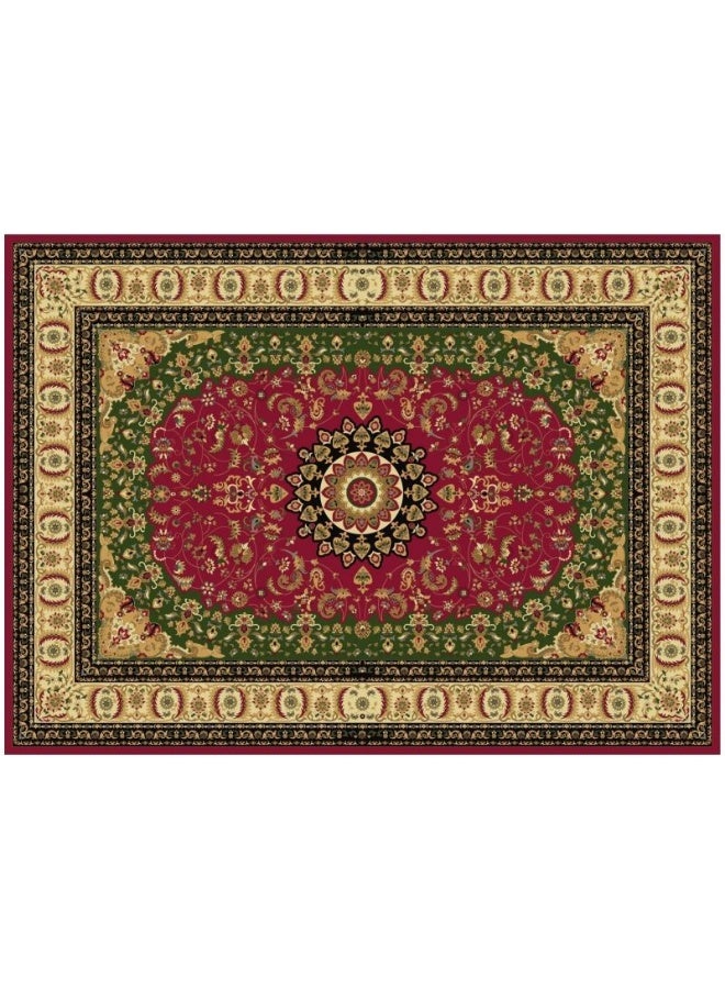 آنا سجادة كريستالية مخملية غير قابلة للانزلاق بحجم 80*120 سم لغرفة المعيشة المنزلية متينة - Image 1