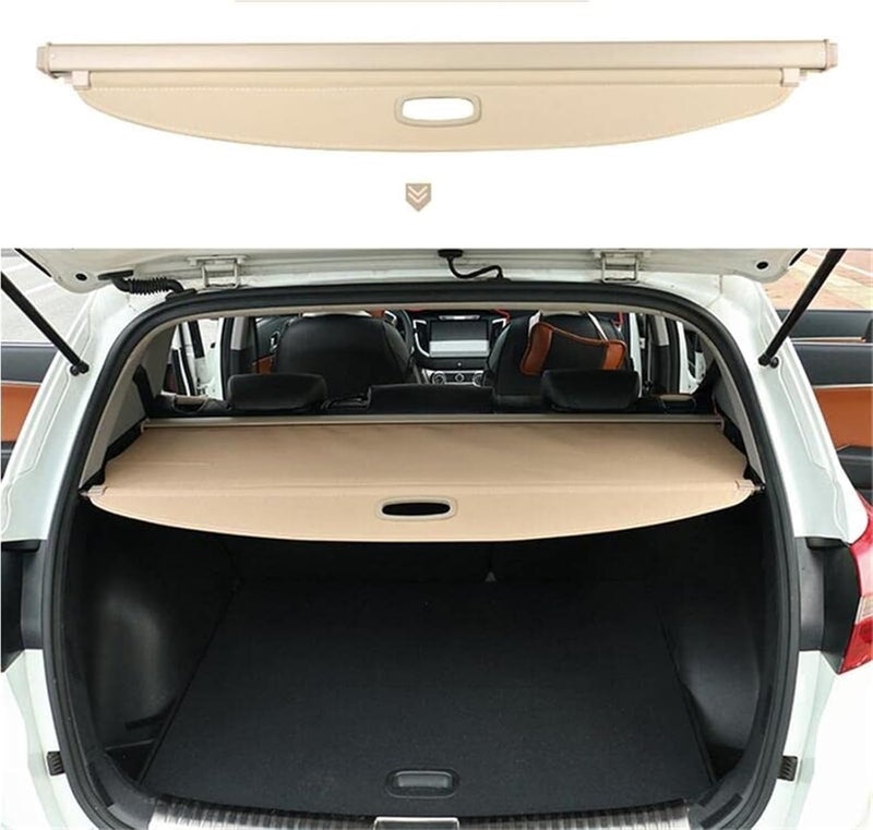 QASULER Rear Cargo Cover for Hyundai Creta Ix25 - Image 4