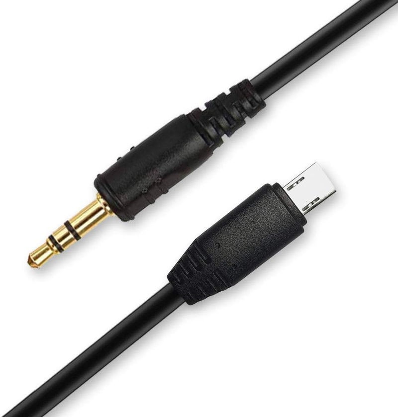 Pixel Remote Release Connection Cable Jack 3.5mm S2 for Sony A99II, A77II, A68, A58, A7, A7II, A7III, A7R, A7RII, A7RIII, A7S, A7SII, A6500 - Image 1