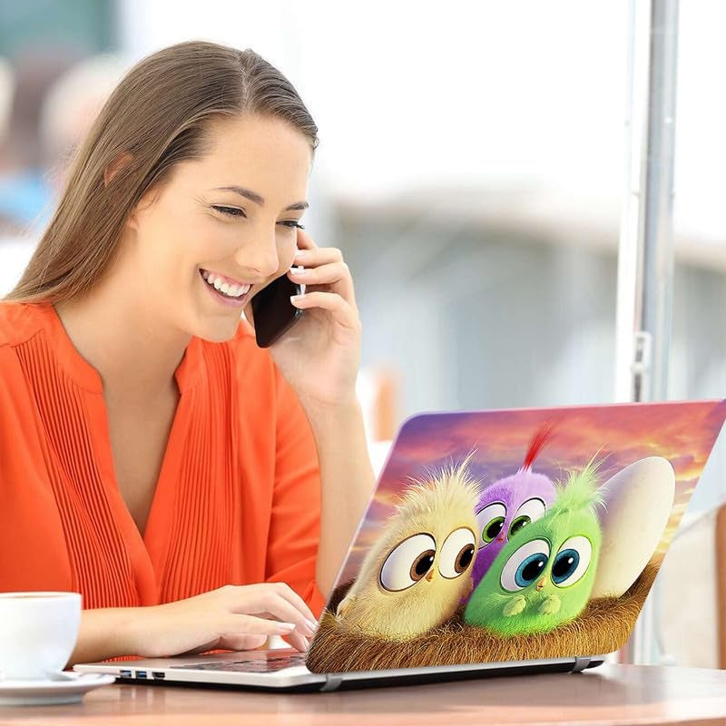 Galaxsia Birds Full Vinyl Laptop Skin/Sticker/Cover for 14 Inches Laptops Laminated-Removable-HD Quality Compatible for Hp-Dell-Sony-Lenovo-Asus etc.(13.8x9.6 Inches) - Image 5