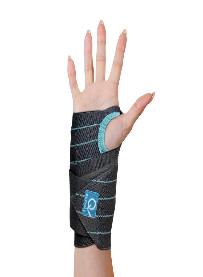 Q DEVICES Wrist Brace with Thumb Support – Anatomical Thumb Splint for Pain Relief & Recovery – Lightweight, Breathable Elastic Hand Brace for Post-Operative Care, Sports & Daily Use – Unisex - Image 1