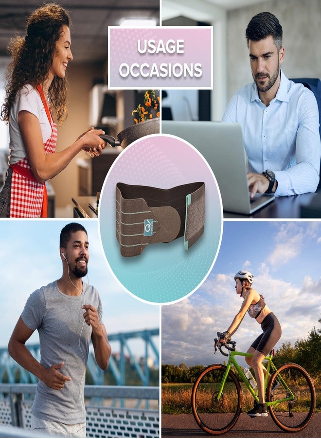 Q DEVICES Wrist Brace with Thumb Support – Anatomical Thumb Splint for Pain Relief & Recovery – Lightweight, Breathable Elastic Hand Brace for Post-Operative Care, Sports & Daily Use – Unisex - Image 4