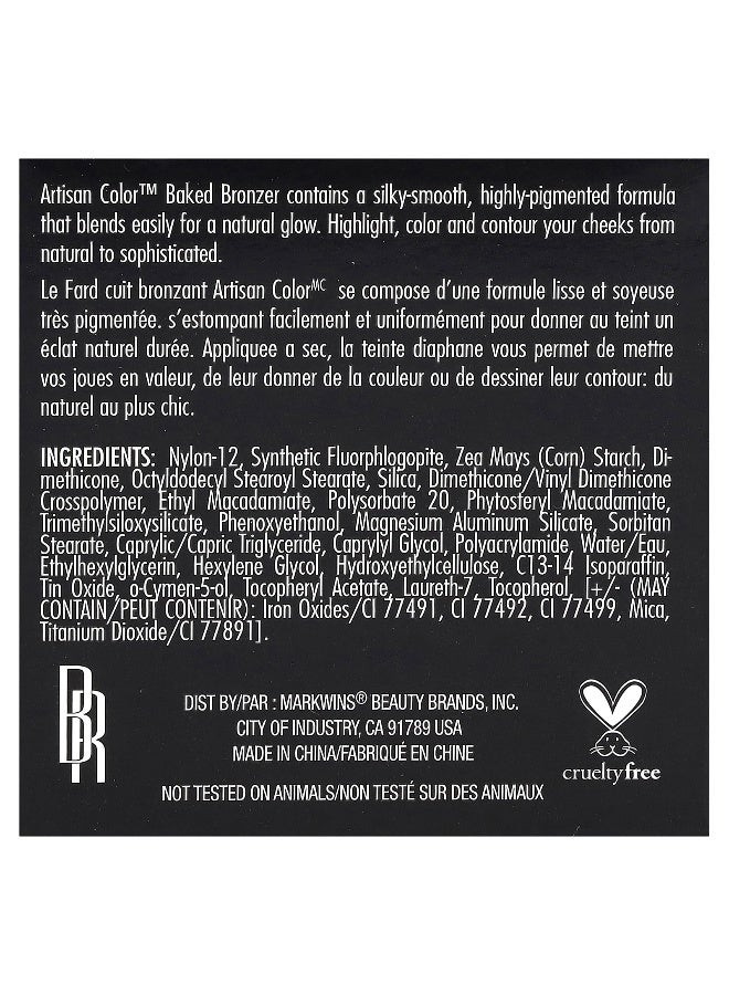 Black Radiance Black Radiance, Artisan Color, Baked Bronzer, 3515 Gingersnap, 0.1 oz (3 g) - Image 3