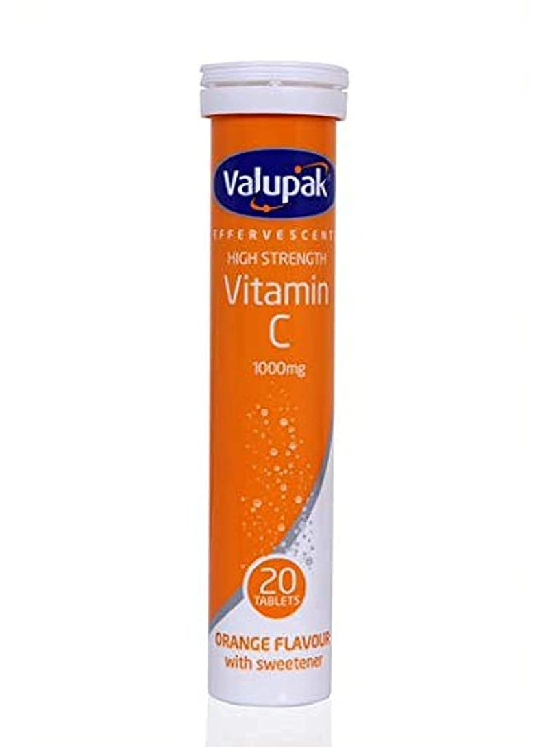 Vitamin C 1000mg Effervescent Tablet 20s