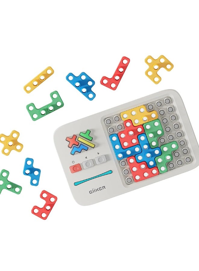 GiiKER Super Blocks Pattern Matching Puzzle Games Original 1000 Challenges Brain Teaser Toys for Kids  Teens Easter Basket Stuffers Birthday Gifts for Boys Girls Travel Games for Road Trips - Image 4