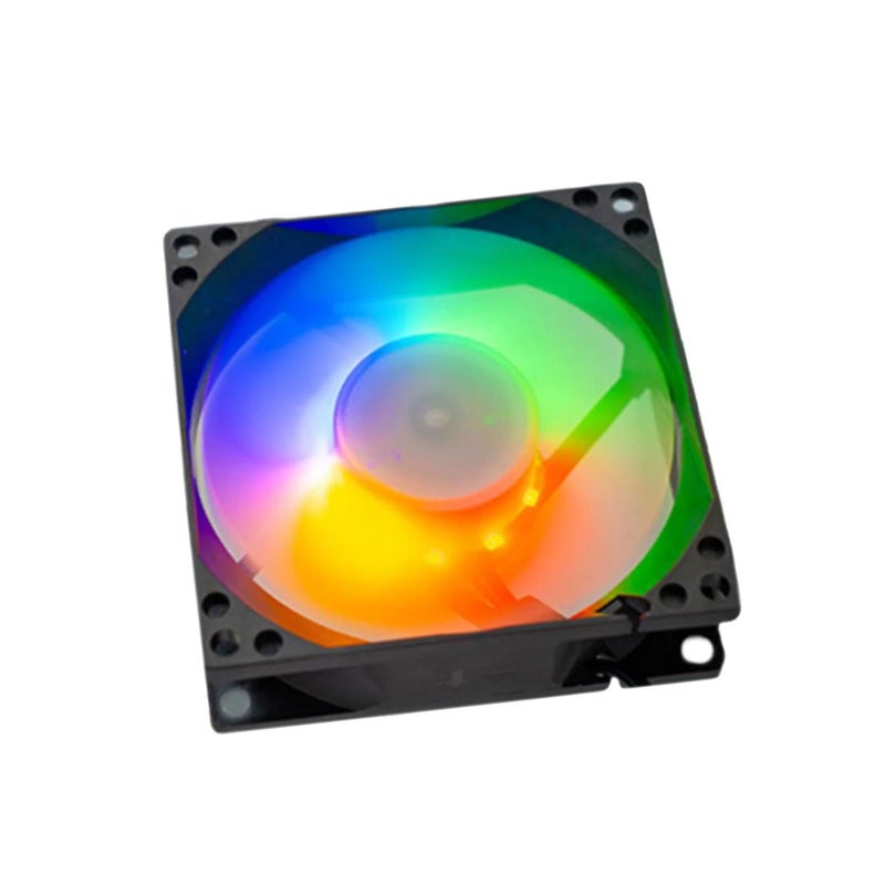 Black 90x90x25mm 12V PC Case Cooling Fan with ARGB Low Power Consumption - Image 2