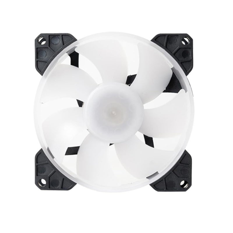 Black 90x90x25mm 12V PC Case Cooling Fan with ARGB Low Power Consumption - Image 1