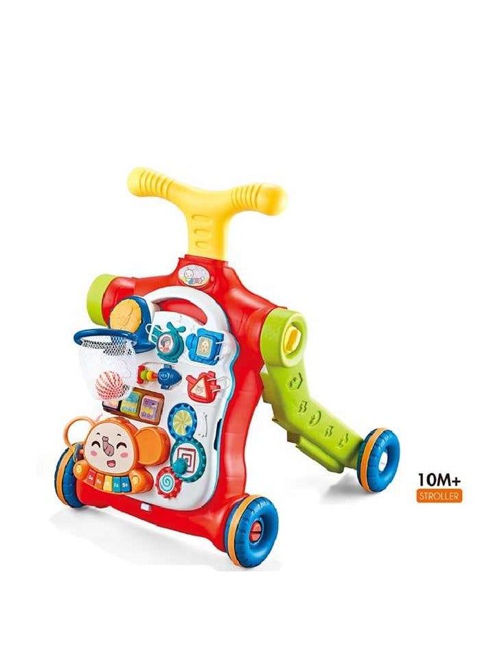 5-in-1 Multi-Function Baby Activity Walker, Play Table, Balance Bike, and Scooter - Image 3