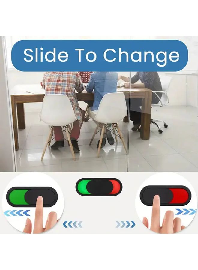 Vintage Do Not Disturb Slide Sign Acrylic Privacy Doorplate For Office Bathroom Hotel - Image 2