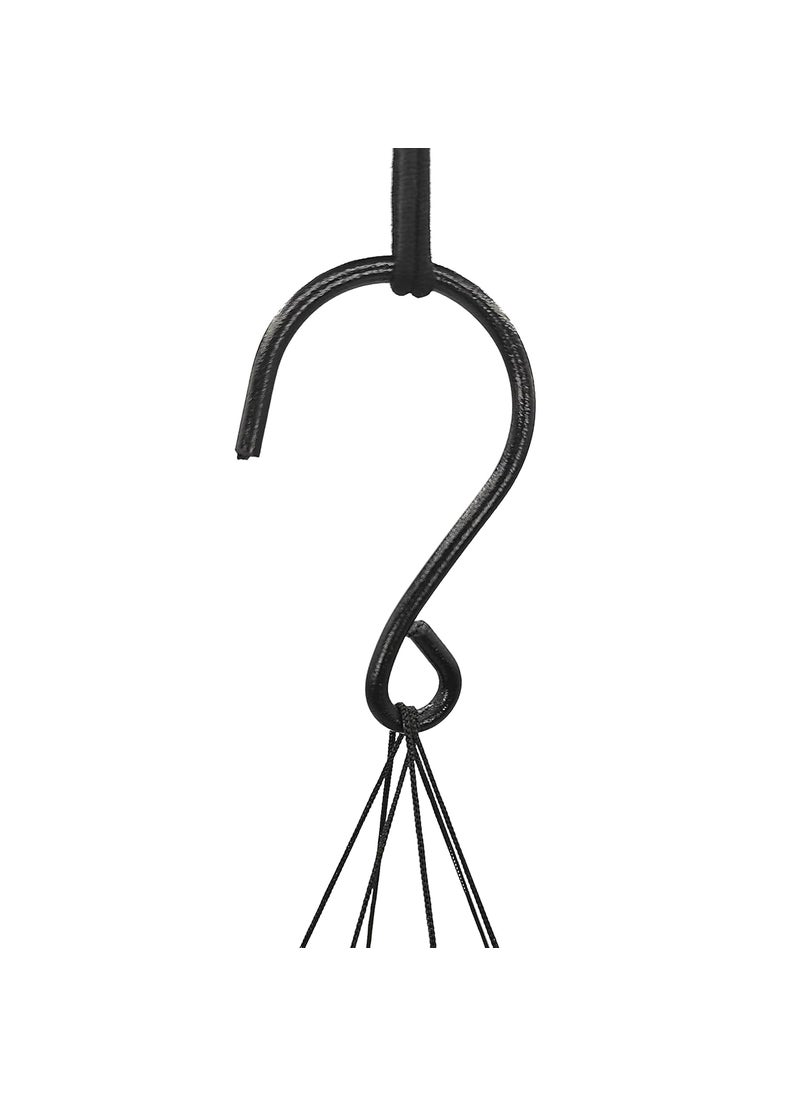 Plus Value Plus Value Feng Shui Metal Wind Chimes for Home Bungalow Villa Bedroom Balcony Garden Outdoor Festival Decor 6 Pipes Windchime 22 Inches Black Color Deep Tone  - Image 2
