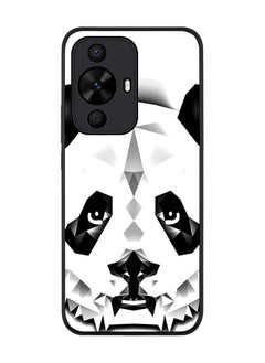 Stylizedd Rugged Black edge case for Huawei nova 12s / Huawei nova 11/ Huawei nova 12 Lite 4G, Slim fit Case Flexible Anti Drop TPU Gel Thin Cover - Poly Panda  - Image 1