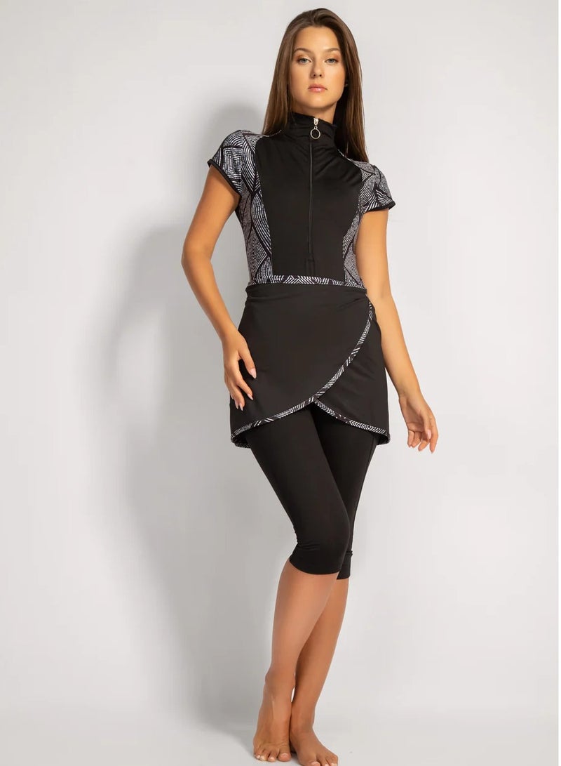 MINERVA SECRETS MAZE PATH- Exclusive Premium Burkini  - Image 1