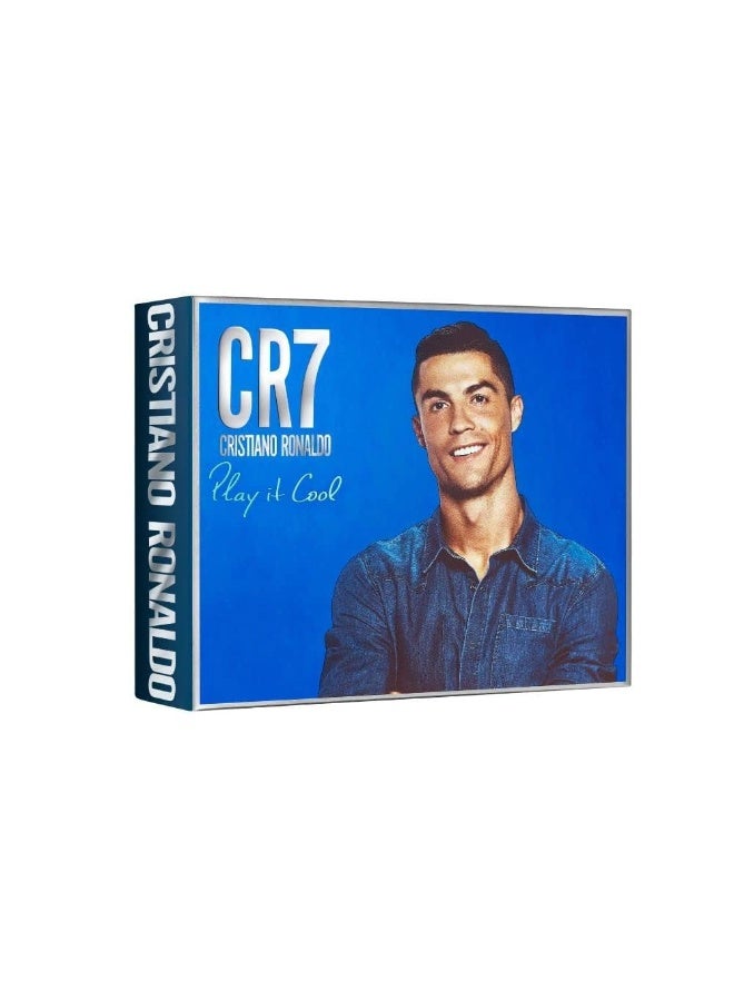 كرستيانو رونالدو مجموعة هدايا كريستيانو رونالدو بلي ات كول 100 مل + جل استحمام 150 مل + بخاخ للجسم 150 مل - Image 2
