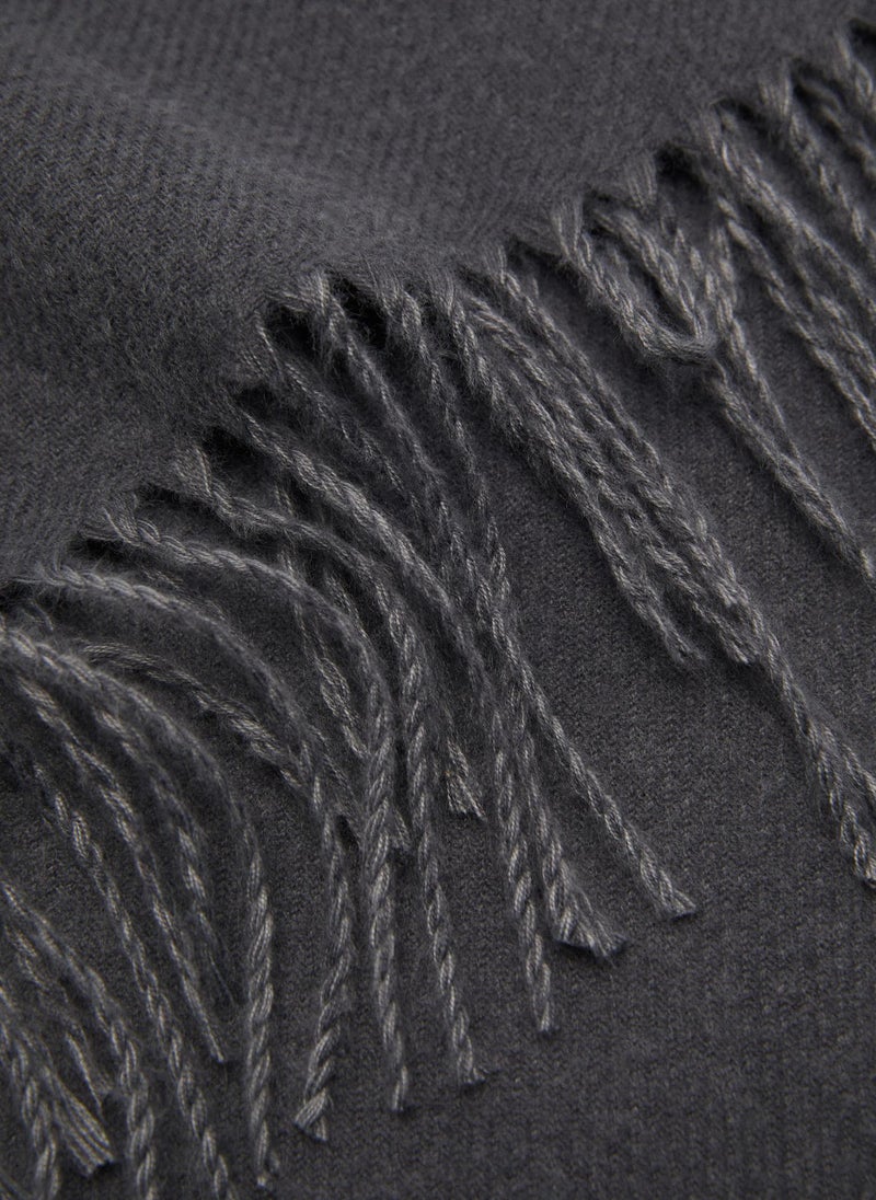 Mango Man - Bicolor Fringed Scarf - Image 1