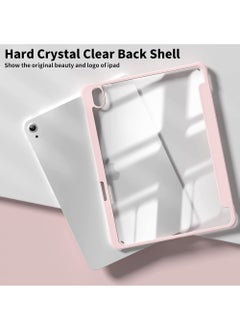 Rock Pow Case For iPad 10th Gen Case 2022 iPad 10 Case Trifold Stand Clear Transparent Shell Back with Pencil Holder Smart Cover for 10.9"iPad 10th Gen 2022  - Image 3