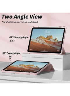Rock Pow Case For iPad 10th Gen Case 2022 iPad 10 Case Trifold Stand Clear Transparent Shell Back with Pencil Holder Smart Cover for 10.9"iPad 10th Gen 2022  - Image 4