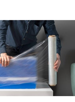 vsell24 Pack of 6PC Stretch Film Wrap 2.5 KG (400 Core ) Clear Packing with Heavy Duty Household Materials ,Office , Warehouse  - Image 2