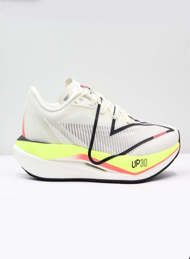 PEAK Running Shoes MEN ET42807H WHITE/YELLOW-EU 40