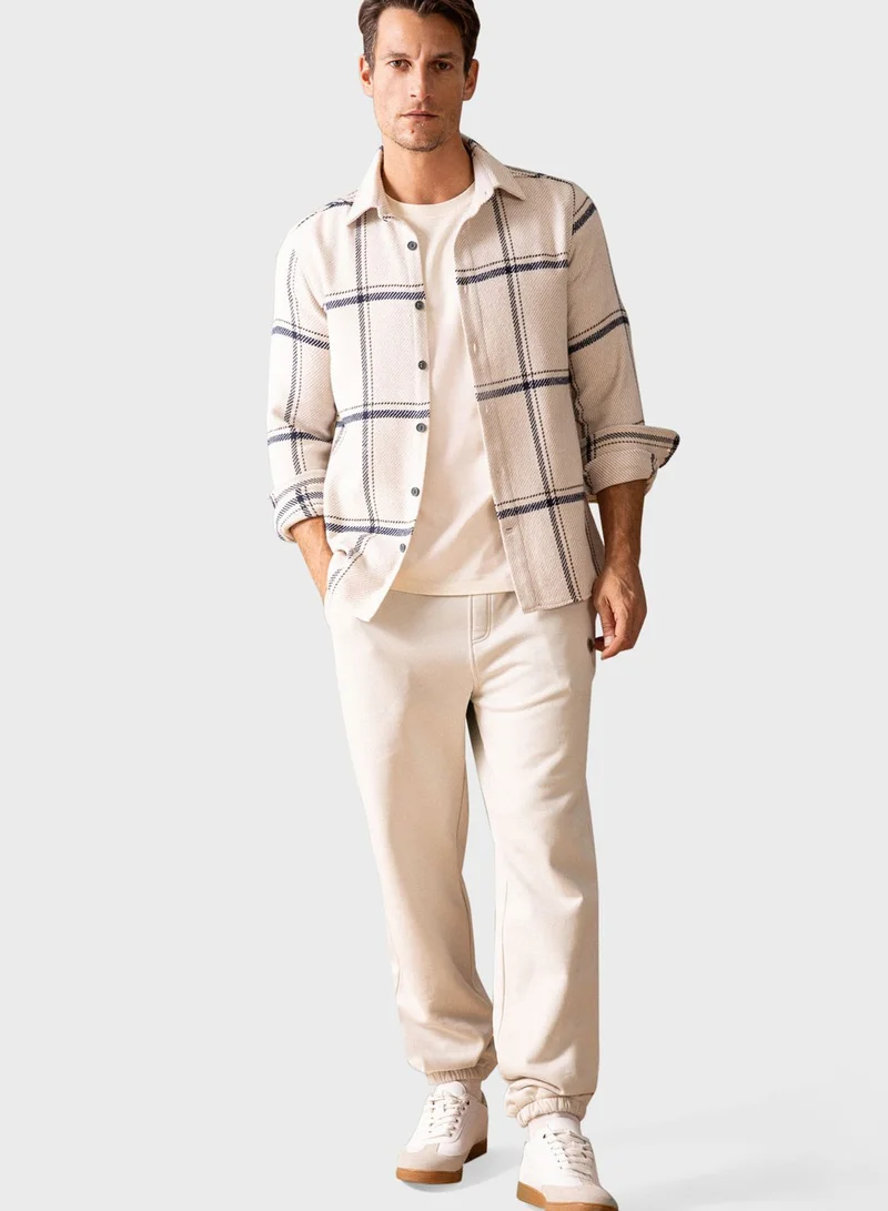 DeFacto Checked Regular Fit Shirt