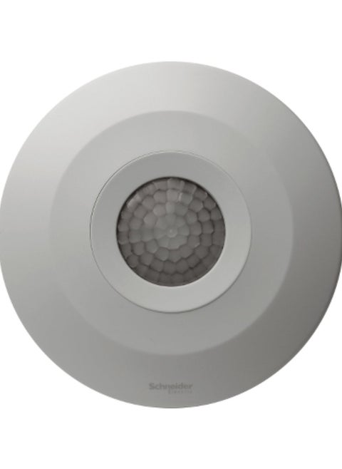Schneider Electric Surface Mount Single-Load 360º Slim PIR Occupancy Sensor - CSS54E_WE