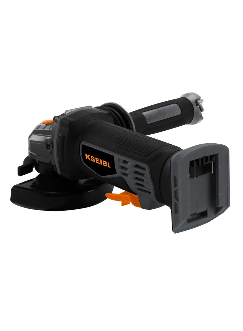 KSEIBI 20V Cordless Angle Grinder (TOOL ONLY), 125mm Disk, Professional Cordless Cutting Tool, Brushless Motor Grinder Tool, Metal Cutting, Grinding, Sanding, Polishing, Tile Cutting, Rust Removal, Sharpening. - Image 3