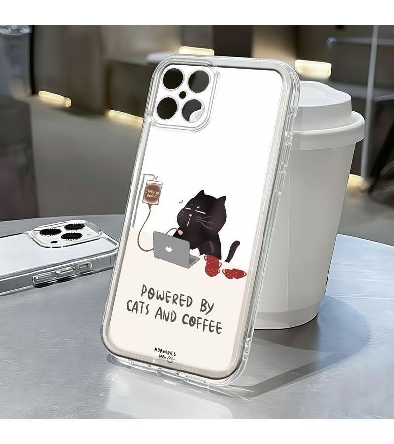 Phone Case For Honor X7c Cartoon Transparent Anti Fall Full Covered TPU Easy Stylish Mixed Color - Image 4