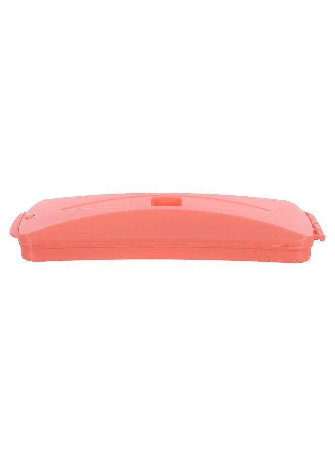 Groove Lint Remover, 6 Feathers, Watermelon Color – Lint and Hair Removal Tool for Clothes and Fabrics, Reinforced Plastic